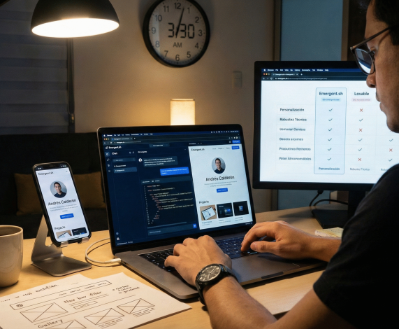 Potencia tu marca personal con Vibe Coding: Usando Emergent.sh